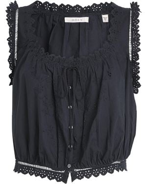 Doen Organic Cotton Traveller Blouse - Black