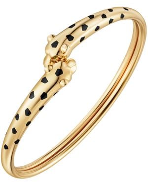 Cartier Tsavorite Garnet And Onyx Panthère De Bracelet - Metallic