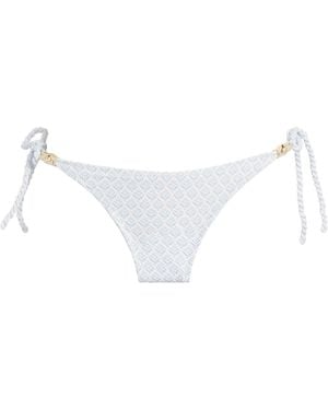 Heidi Klein Triangle Elba Bikini Briefs - White