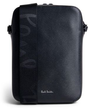 Paul Smith Leather Cross-Body Bag - Black