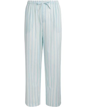 Derek Rose Cotton Amalfi Lounge Pants - Blue