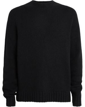 Canada Goose Recycled Cashmere-Merino Wool Easton Sweater - Black