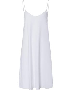 Hanro Cotton Silk Nightdress - White