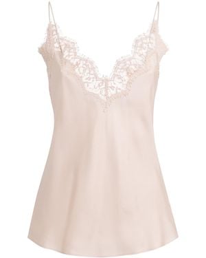 Rohe Silk Lace Cami Top - Pink