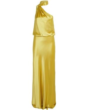 STAUD Estelle Maxi Dress - Metallic