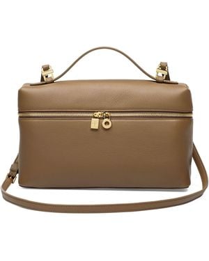 Loro Piana Extra Pocket L27 Pouch - White
