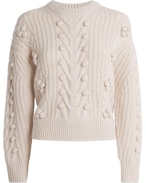 Ulla Johnson Wool-Cashmere Indra Sweater - Natural