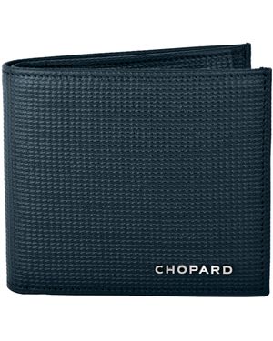 Chopard Small Leather Classic Bifold Wallet - Blue