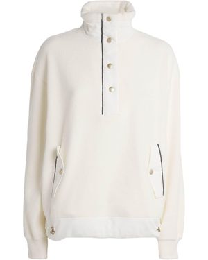 Eleventy Cotton-Cashmere Jacket - White