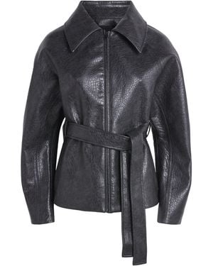 Camilla & Marc Faux Leather Oreno Jacket - Black