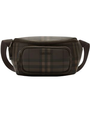 Burberry City Check Belt Bag - Black