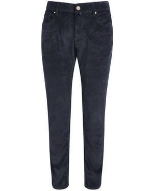 Jacob Cohen Corduroy Bard Slim-Fit Chinos - Blue