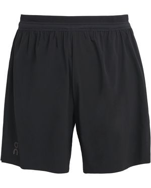On Shoes 7" Performance Shorts - Black