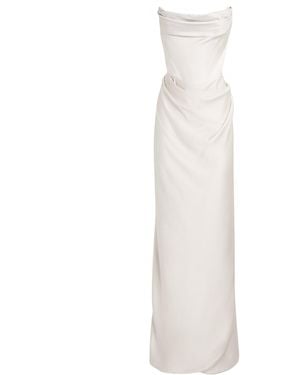 Vivienne Westwood Embellished Galaxy Gown - White