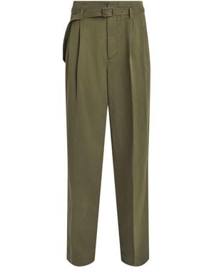 Polo Ralph Lauren Woven Belted Pants - Green