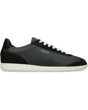 Axel Arigato Leather Zane Trainers - Black