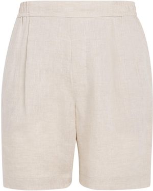 CHE Linen Relaxed Shorts - White