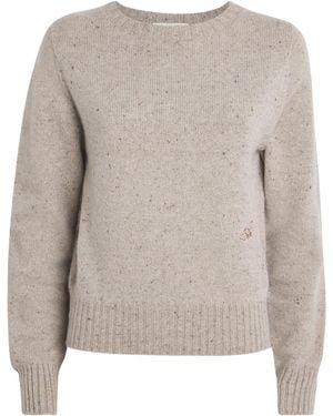Johnstons of Elgin Cashmere Cairn Jumper - Grey