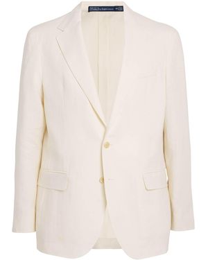 Polo Ralph Lauren Linen Blazer - Natural