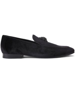 Kurt Geiger Velvet Hugh 2 Loafers - Black