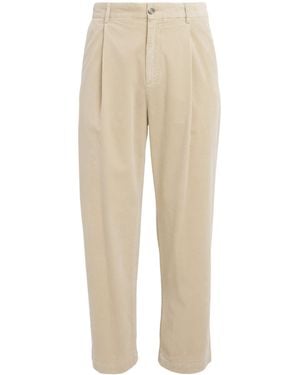 Barena Corduroy Straight Trousers - Natural