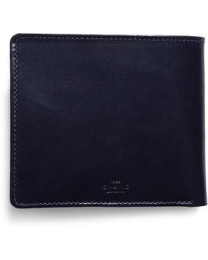 Swaine Leather Bifold Wallet - Blue