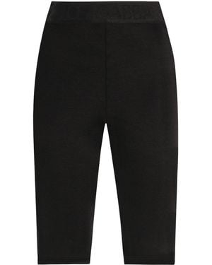 Dolce & Gabbana Cropped Leggings - Black