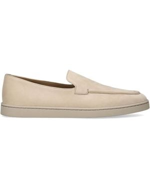 Church's Nubuck Suede Stanley Loafers - Natural