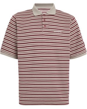 Manors Cotton G.O.A.T Piqué Polo Shirt - Red