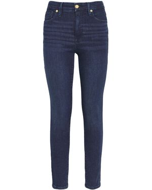 GOOD AMERICAN Good Legs Mid-Rise Skinny Jeans - Blue