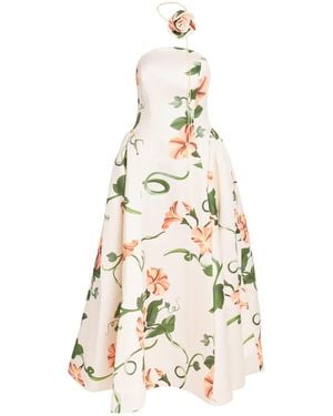 LEO LIN Bustier Maxi Dress - White