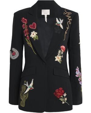 Cinq À Sept Western Armor Blazer - Black