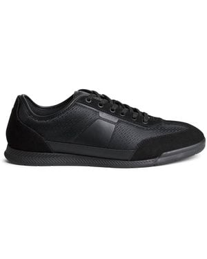 BOSS Low-Top Nitan Trainers - Black