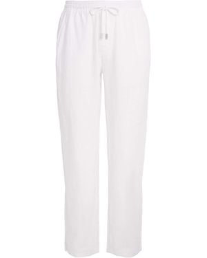 Vilebrequin Linen Drawstring Pants - White