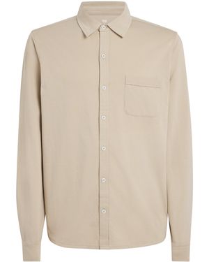 PAIGE Pima Cotton Cosgrove Shirt - Natural