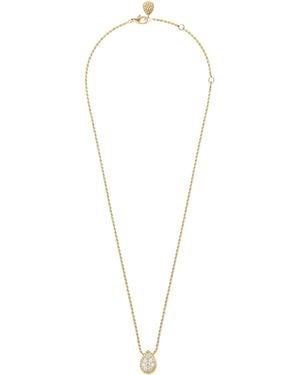 Boucheron Small And Diamond Serpent Bohème Motif Pendant - Metallic