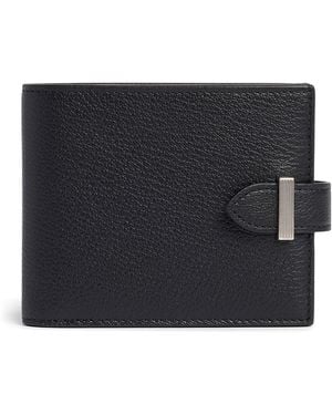 dunhill Small Capra Leather Alfred Wallet - Black