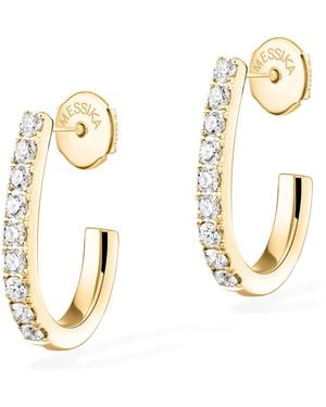 Messika Gatsby And Diamond Earrings - Metallic