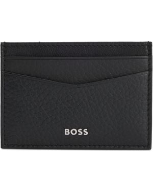 BOSS Leather New Crosstown Money Clip - Black