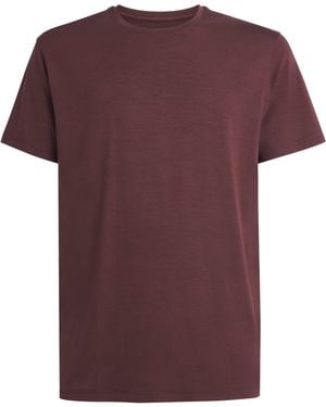 Derek Rose Basel Lounge T-Shirt - Purple