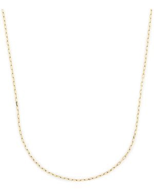 Jade Trau Chain Necklace - White
