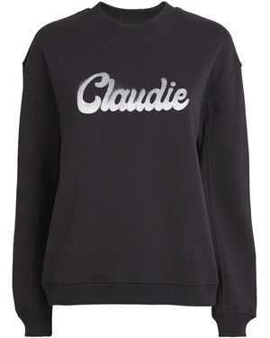 Claudie Pierlot Monogram Sweatshirt - Black