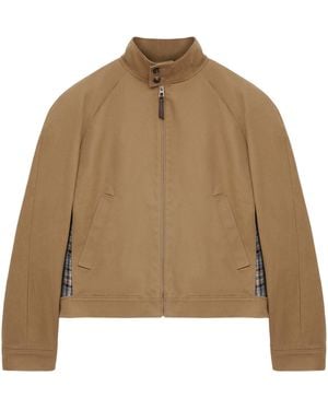 Loewe Wool-Cotton-Blend Jacket - Natural