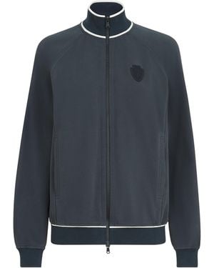 Brunello Cucinelli French Terry Travelwear Track Jacket - Blue