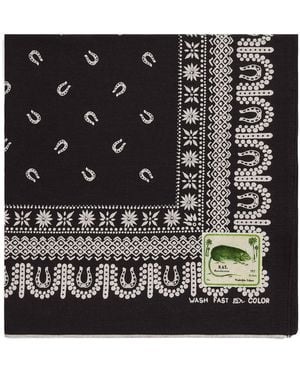 Kapital Horseshoe Bandana - Black