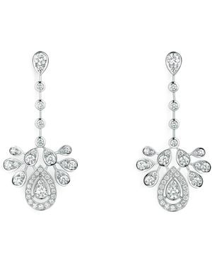 Chaumet And Diamond Joséphine Aigrette Impériale Earrings - White