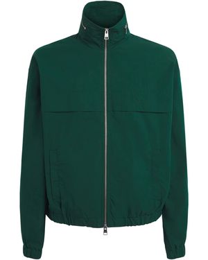 Ami Paris Ami De Coeur Windbreaker Jacket - Green