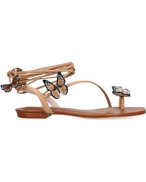 Sophia Webster Leather Vanessa Sandals - Brown