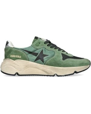 Golden Goose Running Sole Trainers - Green