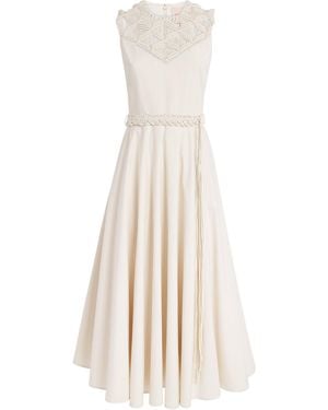 ROKSANDA Cotton Helin Midi Dress - White